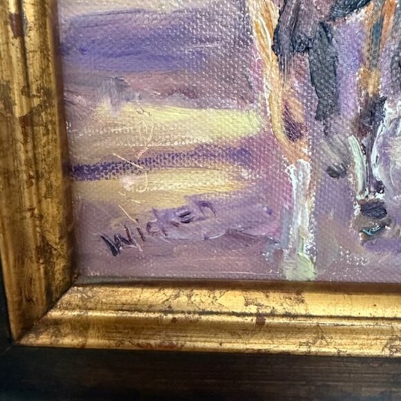 wicken horse painting - Picture 2 of 5